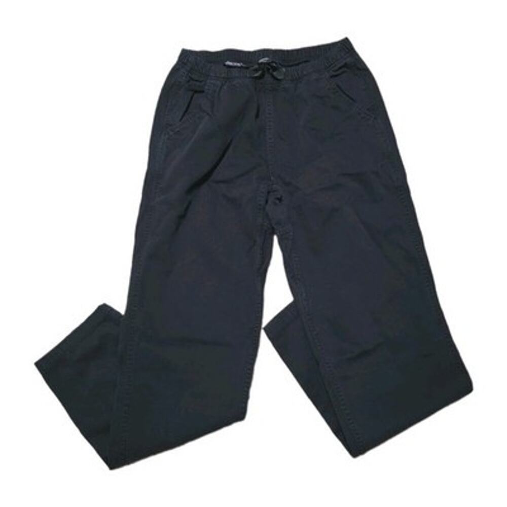 Gramicci G1 Vintage Series Pants Mens S Black Buckle Pockets Cotton Elastic Hike